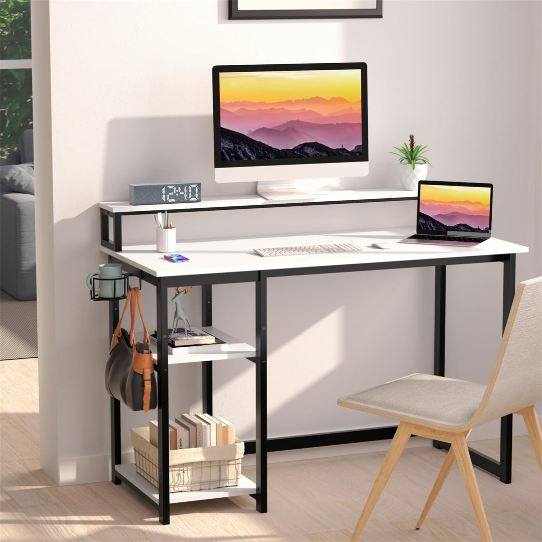 Breylon 100Cm W Rectangular Computer Desk