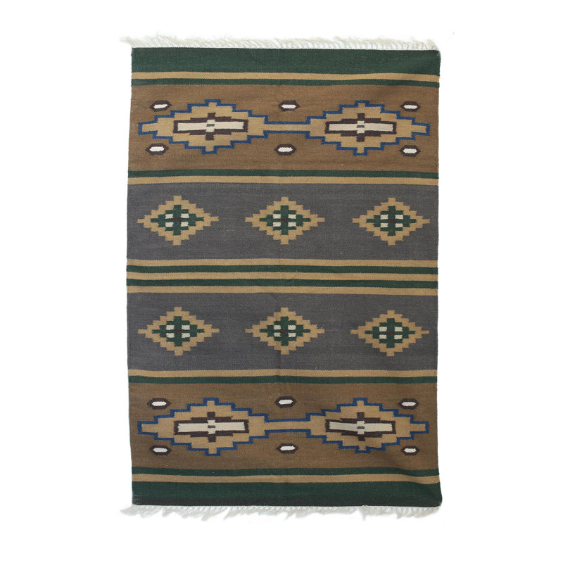 Mulhall Wool Abstract Indoor Rug
