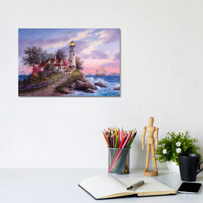 Captain Cove 1 Piece Wrapped Canvas Painting