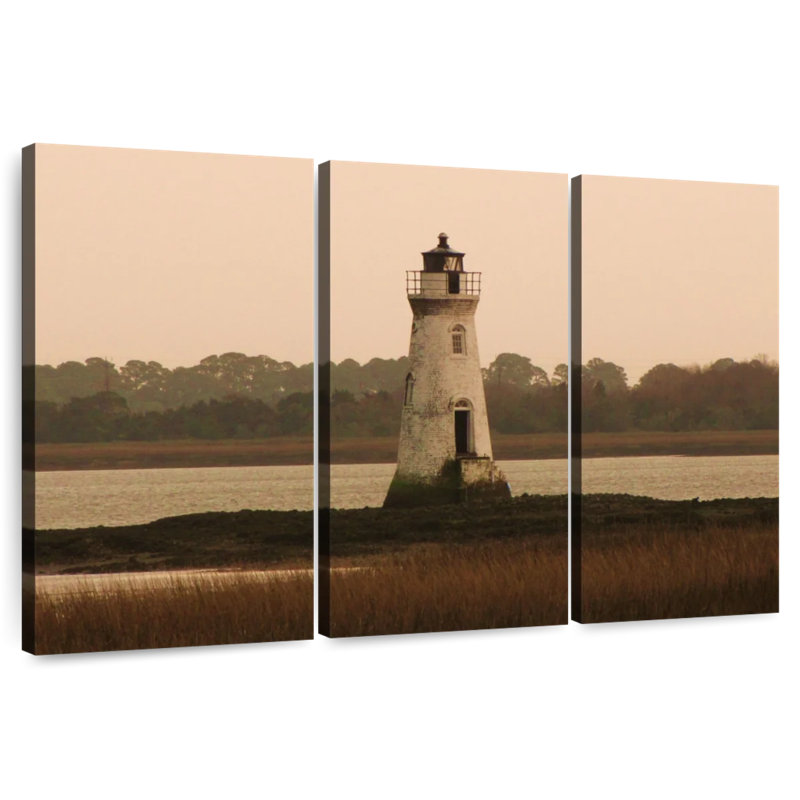 Phare de Cockspur Island, H 48 po x l 74 po
