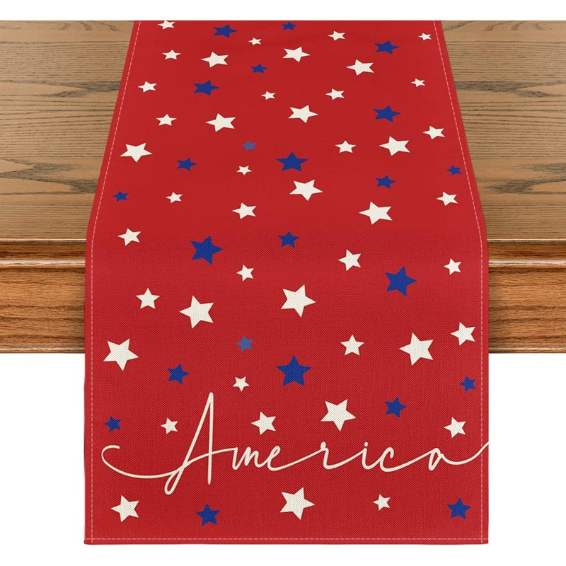Chemin de table Red Stars America