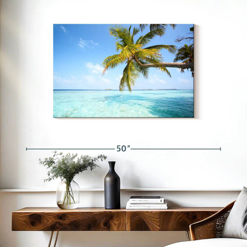 Palmier tropical, H 24 po x l 36 po