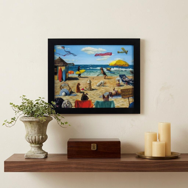Art mural 9 "X 11" Dog Days of Summer