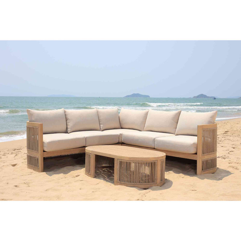 Ensemble de conversation modulaire 3 pièces Panama Jack Cabo,   Brume Gateway