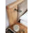 Gloria Solid Wood 4-Piece Bedroom Set with 2 Nightstands and Chest of Drawers-1129339525