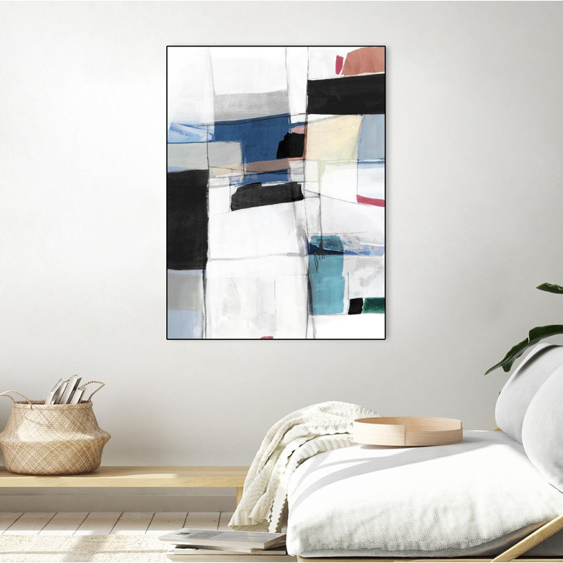 «Sky Energy I», toile encadrée par Giant Art, H 24 po x l 18 po