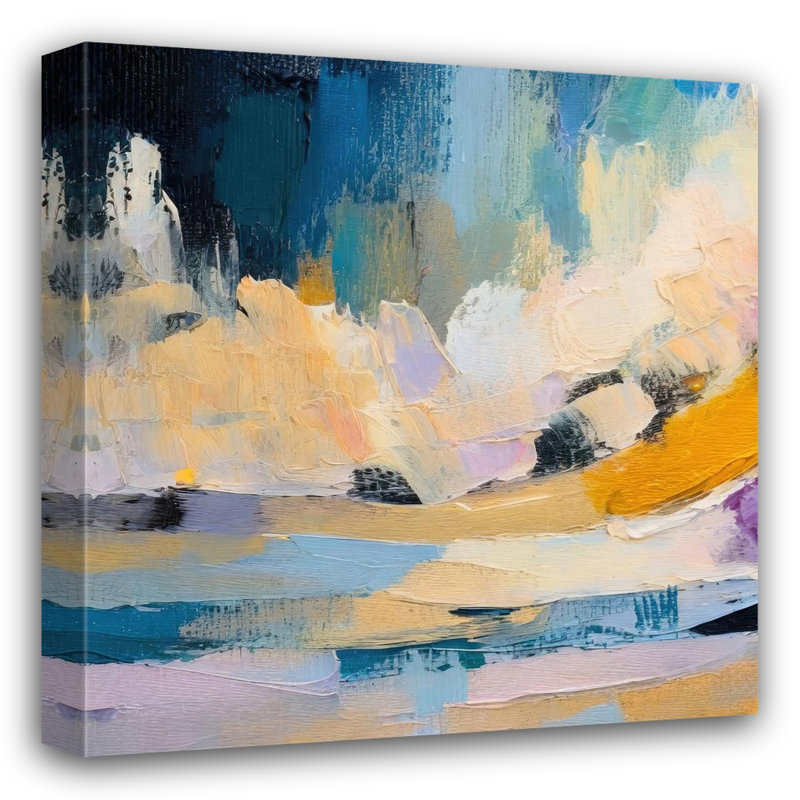 «Dunes 29» par Stephen Chambers - impression sur toile tendue, H 30 po x l 30 po x P 1,5 po