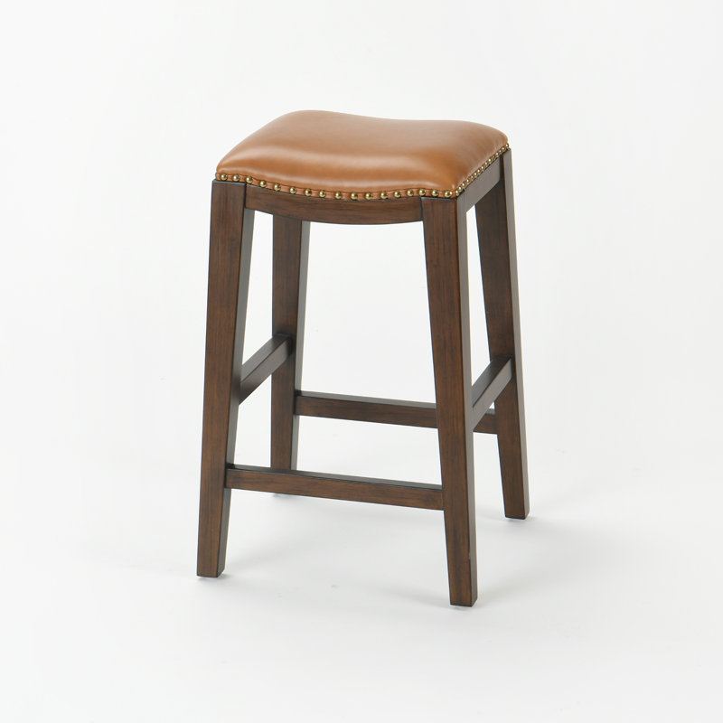 Tabouret de comptoir 24 po Jhordyn, Bronze / Brun