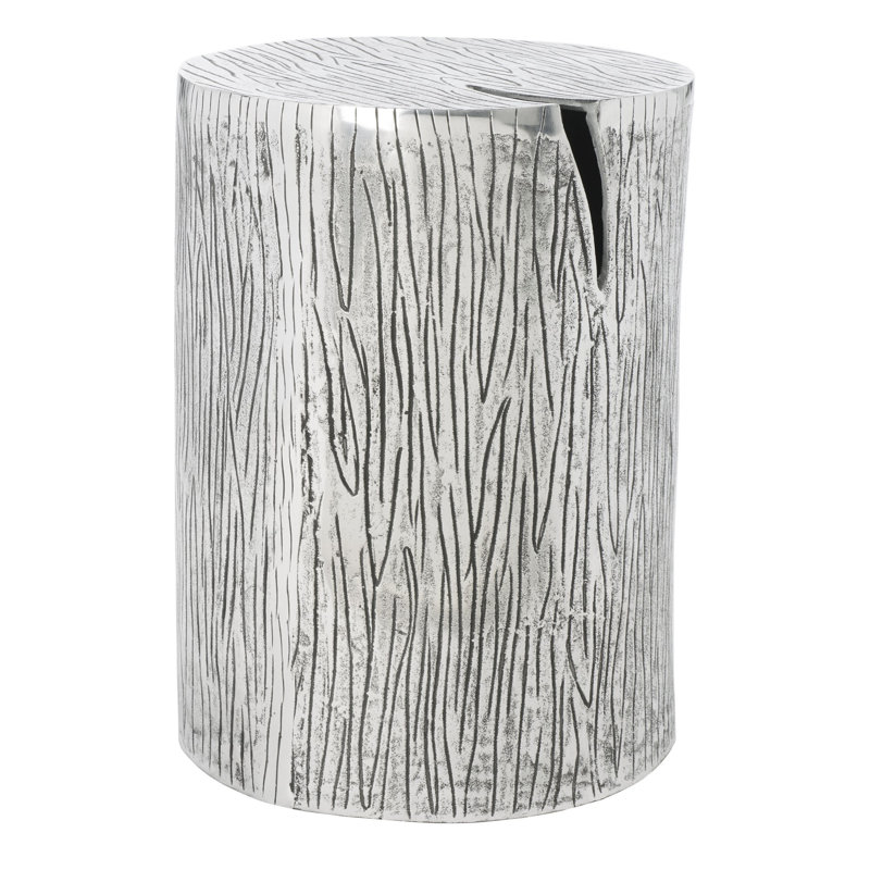 Silverd Aluminum Accent Stool