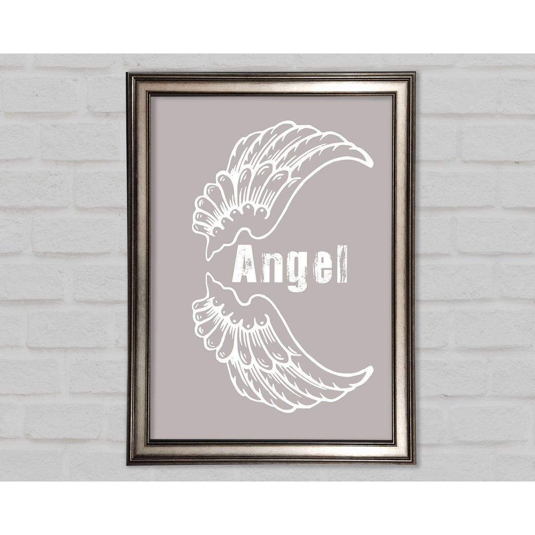 Angel Wings 3 - Einzelne Bilderrahmen Kunstdrucke