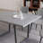 Malaia 5-piece rectangular dining table set with 4 matching chairs for dining room, kitchen and rooms-374024547