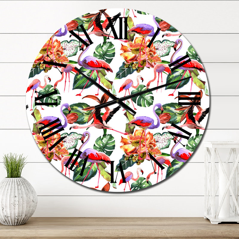 Metal Wall Clock, Medium