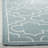 Rodgers Hand Woven Flat Weave Banana Silk/Wool/Cotton Geometric Rug in Blue-553213407