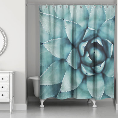 Rideau de douche simple Floral