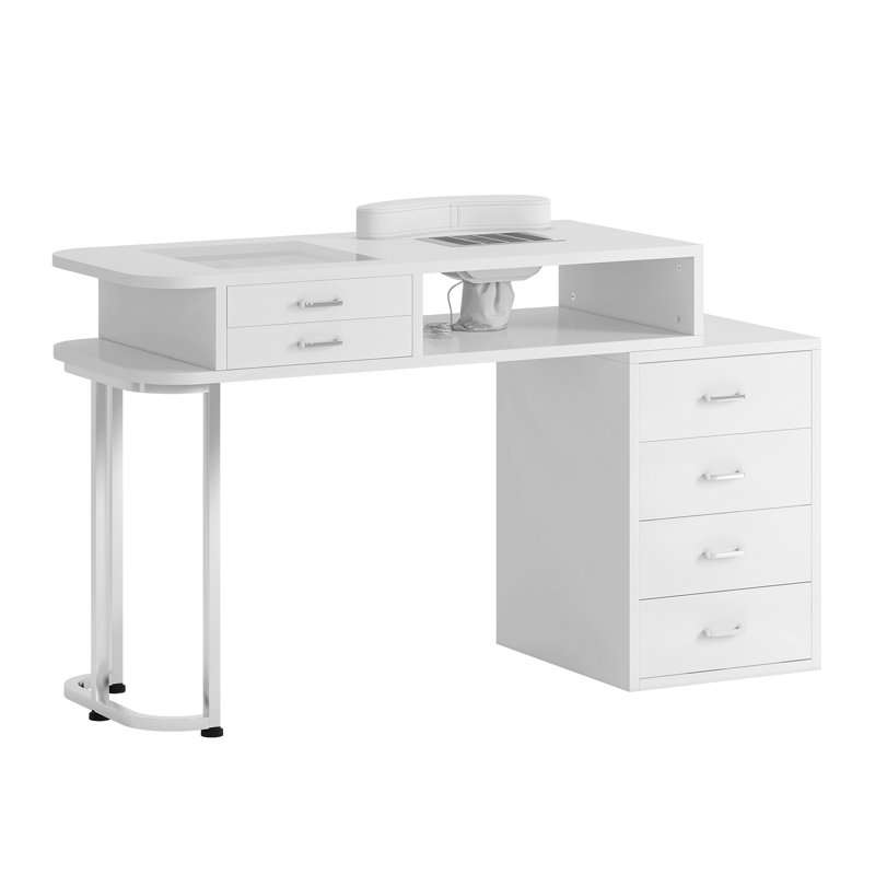 Table manucure Nail Tech, Blanc