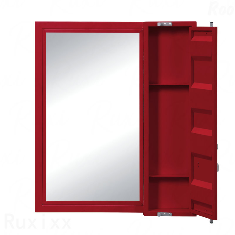 Miroir d'appoint, Rouge
