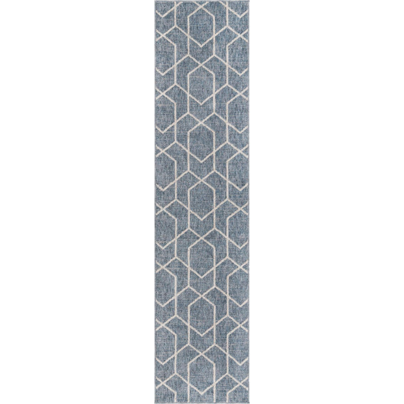 Breze Geometric Indoor Rug, Runner 2' x 8'