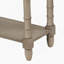 Console Console avec deux tiroirs de rangement et une tablette inférieure pour le salon, entrée (gris délavé)-1714822924