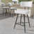 White Seat/Black Frame