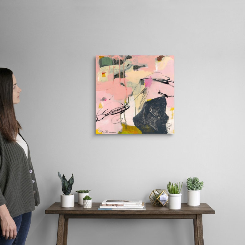 Reproduction d’art sur toile, "Sylvan Zephyr no. 4" par Pamela K., H 20 po x l 20 po x P 1,25 po, Toile tendue