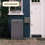Lockable Resin Delivery Box with "Parcels" Sign-249277950