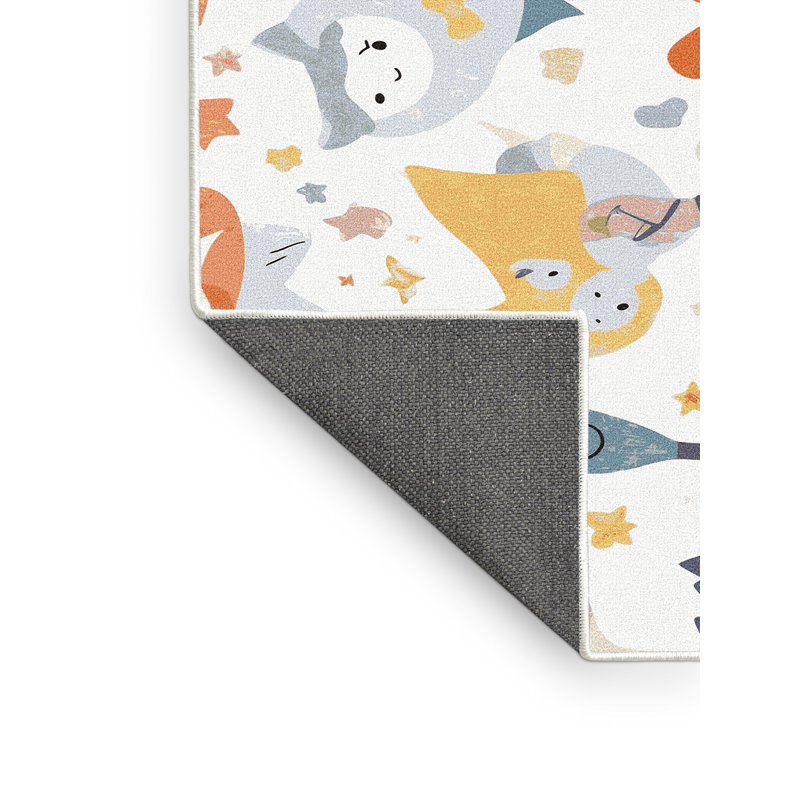 Tapis pour enfants East Urban Home, Tapis de couloir 2 pi x 4 pi