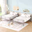 Lit superposé double au-dessus de double, argent-1733413561