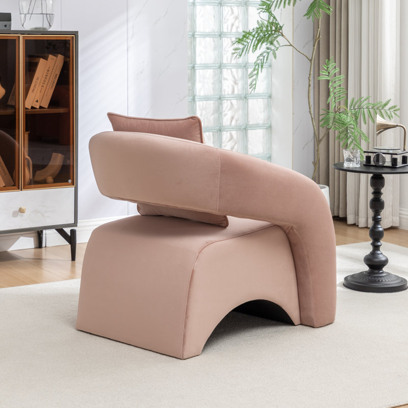 Fauteuil Hijinio, Rose