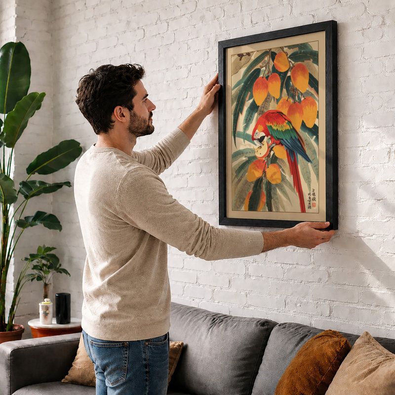 Print, A2 - 59.4 x 42.0 cm, Oak