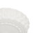 White Glass Semi Flush Ceiling Light