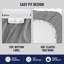 Ensemble de draps en microfibre Champion Peak Comfort-131024542-131024545