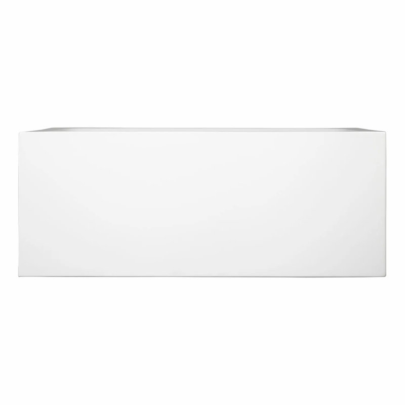 59" Aliyah Acrylic Freestanding Soaking Bathtub, Right