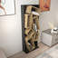 Lileana 153.6 cm H x 60 cm W Geometric Bookcase-1426640503
