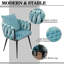 Chaise avec accoudoirs en velours Lazarre-1154640344