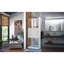 DreamLine Unidoor 32 - l 33 po x H 72 po sans cadre porte de douche à charnière en chrome-122846498-12334141