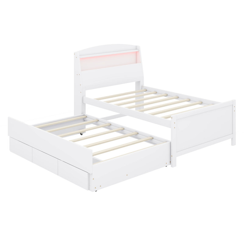 Platform Storage Bed, Twin