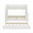Wood Twin Over Full Bunk Bed With Trundle-928391129