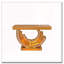 Console à miroir avec hall d'entrée-471609531