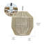 Luminaire suspendu géométrique 1 lumières simple Haddington
