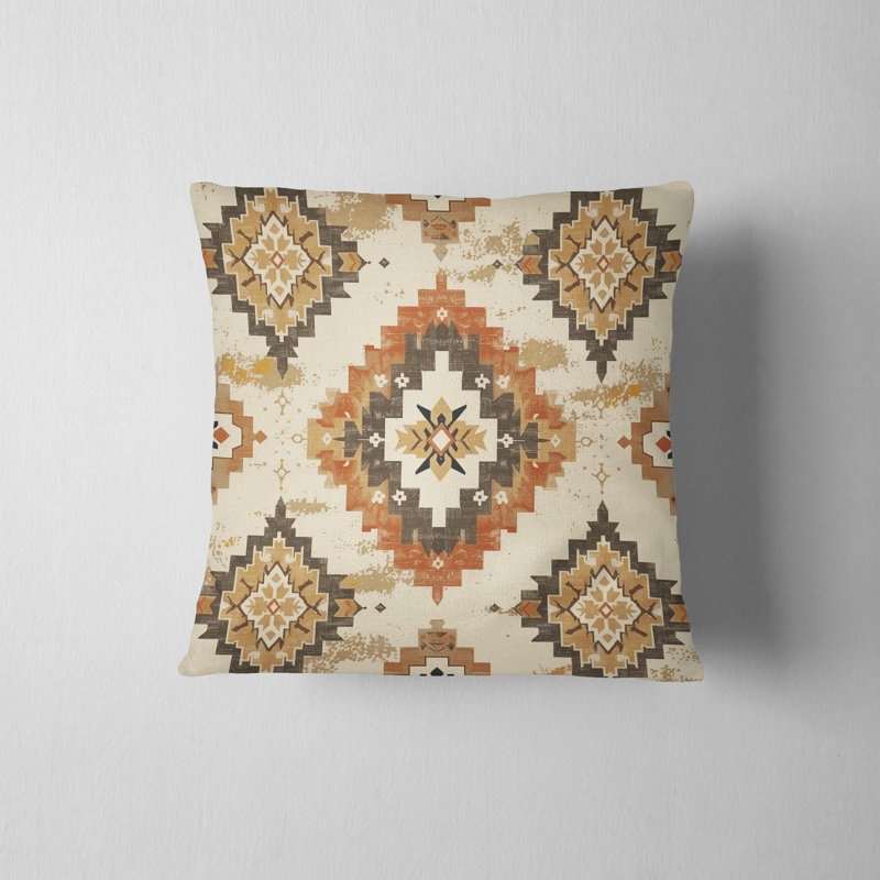 Housse de coussin Laila Eastern Elegance, H 18 po x l 18 po
