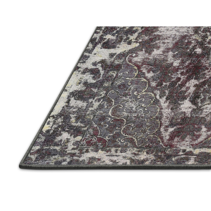 Vannatta Wool Oriental Indoor Rug, Rectangle 7' x 9'