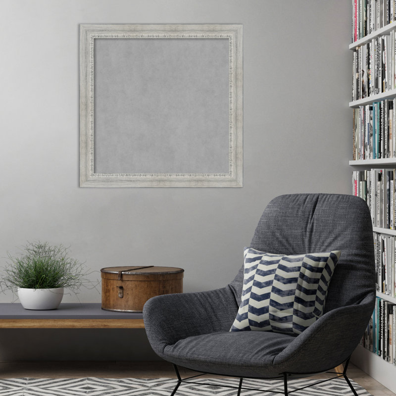 Babillard magnétique mural, H 28 po x l 28 po