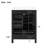 Modern 24-Inch Bathroom Vanity With Ceramic Sink, Soft-Close Door, Double-Layer Door Shelf, And 3 Drawers-856510763