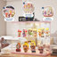 2-Tier Mini Display Cabinet with LED Lights, Charging Station-899610633