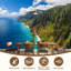 Papier peint adhésif autocollant, vue sur la côte de Napali, Hawaii, Mountain Beach-1992909758