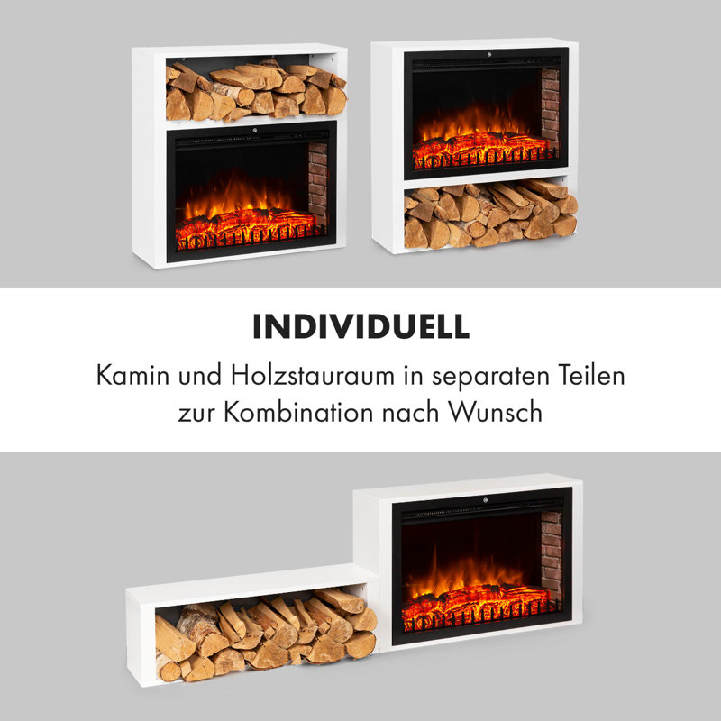 Klarstein 86cm W Electric Fireplace