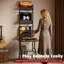 Manufactured Wood,Metal 144cm H Media Shelves-985049360