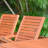 Audre Rectangular Eucalyptus Outdoor Dining Table With Umbrella Hole , 79'' in. W 42'' in. D
