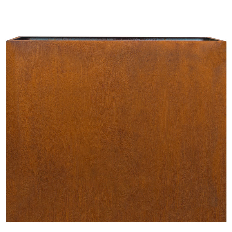 Boughton Metal Planter Box, 69 cm H x 81 cm W x 26 cm D