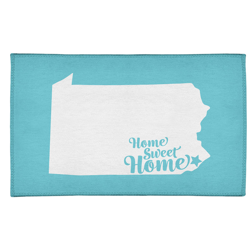 Tapis en poly-chenille philadelphia à la maison, Rectangle 4 pi x 6 pi